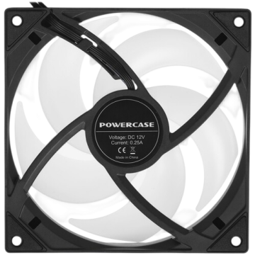 Вентилятор для корпуса Powercase (M53-14 ARGB) Black