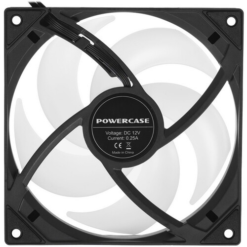 Вентилятор для корпуса Powercase (M53-14 ARGB) Black