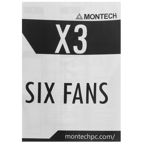 Компьютерный корпус Montech X3 GLASS FRGB White (X3GW)