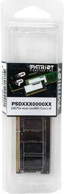 Оперативная память 8 Gb 3200 MHz PATRIOT SL (PSD48G320081S)