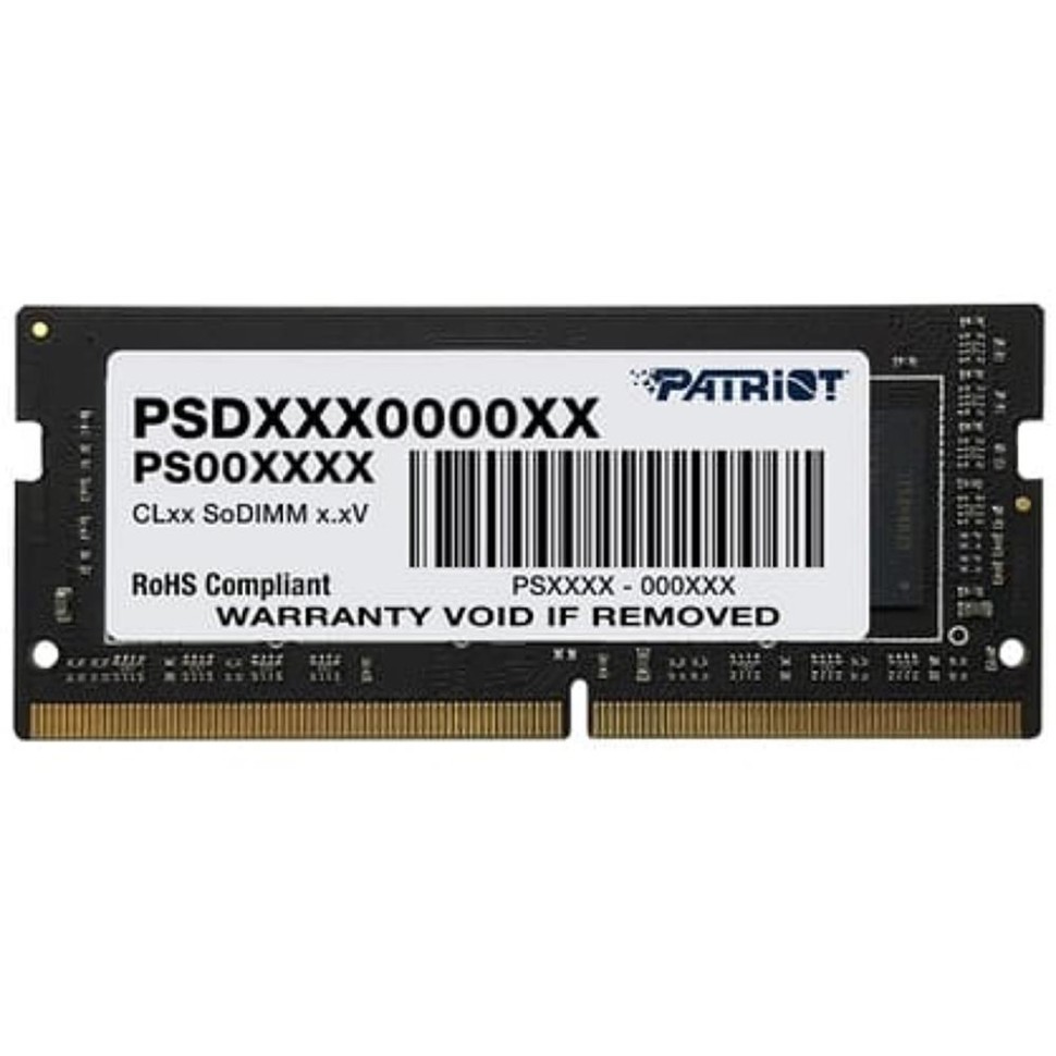 Оперативная память 8 Gb 3200 MHz PATRIOT SL (PSD48G320081S)
