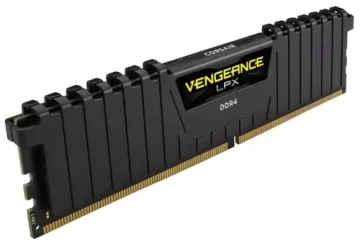 Оперативная память 32 Gb 3600 MHz Corsair VENGEANCE LPX for AMD Ryzen Black (CMK32GX4M2Z3600C18)