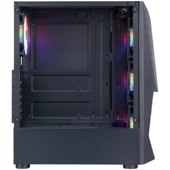 Компьютерный корпус 1STPLAYER DK DK-3 FRGB Black (DK-3-BK-4F1)