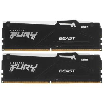 Оперативная память 32 Gb 6000 MHz Kingston FURY Beast RGB (KF560C40BBAK2-32)