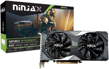 Видеокарта Sinotex Ninja (NF306TI86F) GeForce RTX 3060 Ti 8GB DUAL