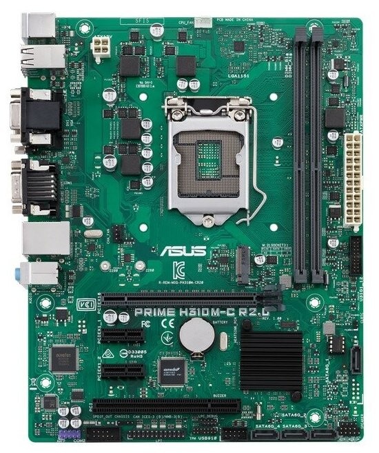 Материнская плата ASUS PRIME H310M-C R2.0