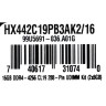 Оперативная память 16 Gb 4266 MHz Kingston HYPERX PREDATOR RGB (HX442C19PB3AK2/16)