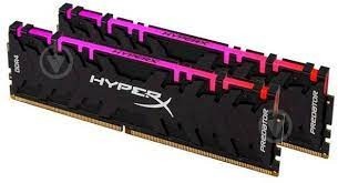 Оперативная память 16 Gb 4266 MHz Kingston HYPERX PREDATOR RGB (HX442C19PB3AK2/16)