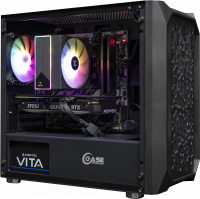 Игровой компьютер AMD Ryzen 7 8700F/RTX5060 8Gb/B650M/DDR5 32Gb/SSD 1Tb/650W/mATX
