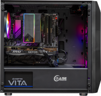 Игровой компьютер AMD Ryzen 7 8700F/RTX5060 8Gb/B650M/DDR5 32Gb/SSD 1Tb/650W/mATX