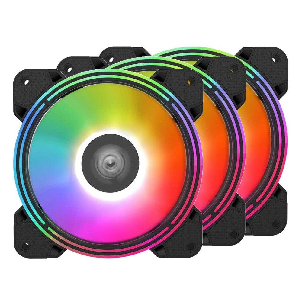 Комплект вентиляторов для корпуса ALSEYE Halo 4.0-B ARGB Black (AS.04.02.0030)