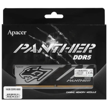 Оперативная память 16 Gb 6000 MHz Apacer Panther OC Black/White (AH5U16G60C6227BAA-1)