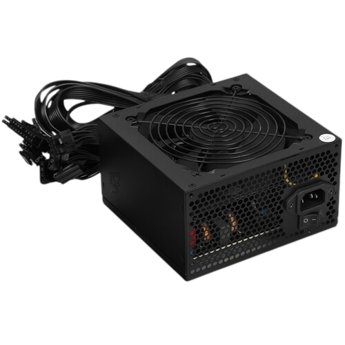 Блок питания 1STPLAYER 600W BLACK.SIR Black (PS-600BS) (SR-600W)