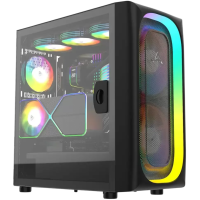 Компьютерный корпус ALSEYE Ai-B RGB Black (Ai20025)
