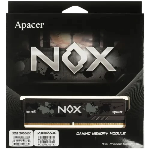 Оперативная память 32 Gb 5600 MHz Apacer OC NOX (AH5U32G56C522MBAA-2)