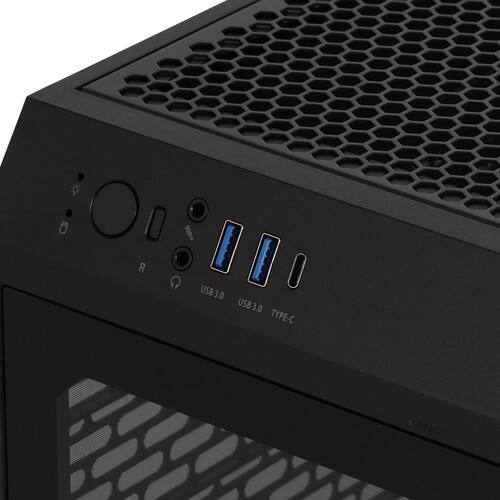 Компьютерный корпус Thermaltake The Tower 200 TG Black (CA-1X9-00S1WN-00)