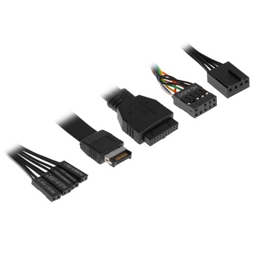 Компьютерный корпус Thermaltake The Tower 200 TG Black (CA-1X9-00S1WN-00)