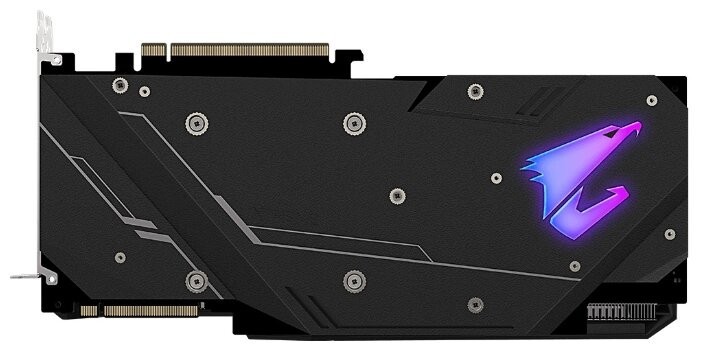 Видеокарта GIGABYTE (GV-N208SAORUS-8GC) GeForce RTX 2080 SUPER 1860MHz PCI-E 3.0 8192MB 15500MHz 256 bit 3xHDMI 3xDisplayPort HDCP AORUS