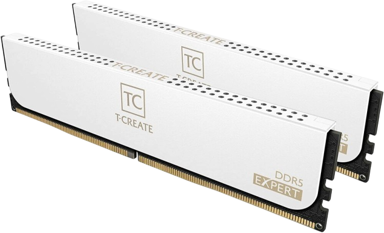 Оперативная память 32 Gb 6000 MHz Team Group T-CREATE Expert White (CTCWD532G6000HC38ADC01)