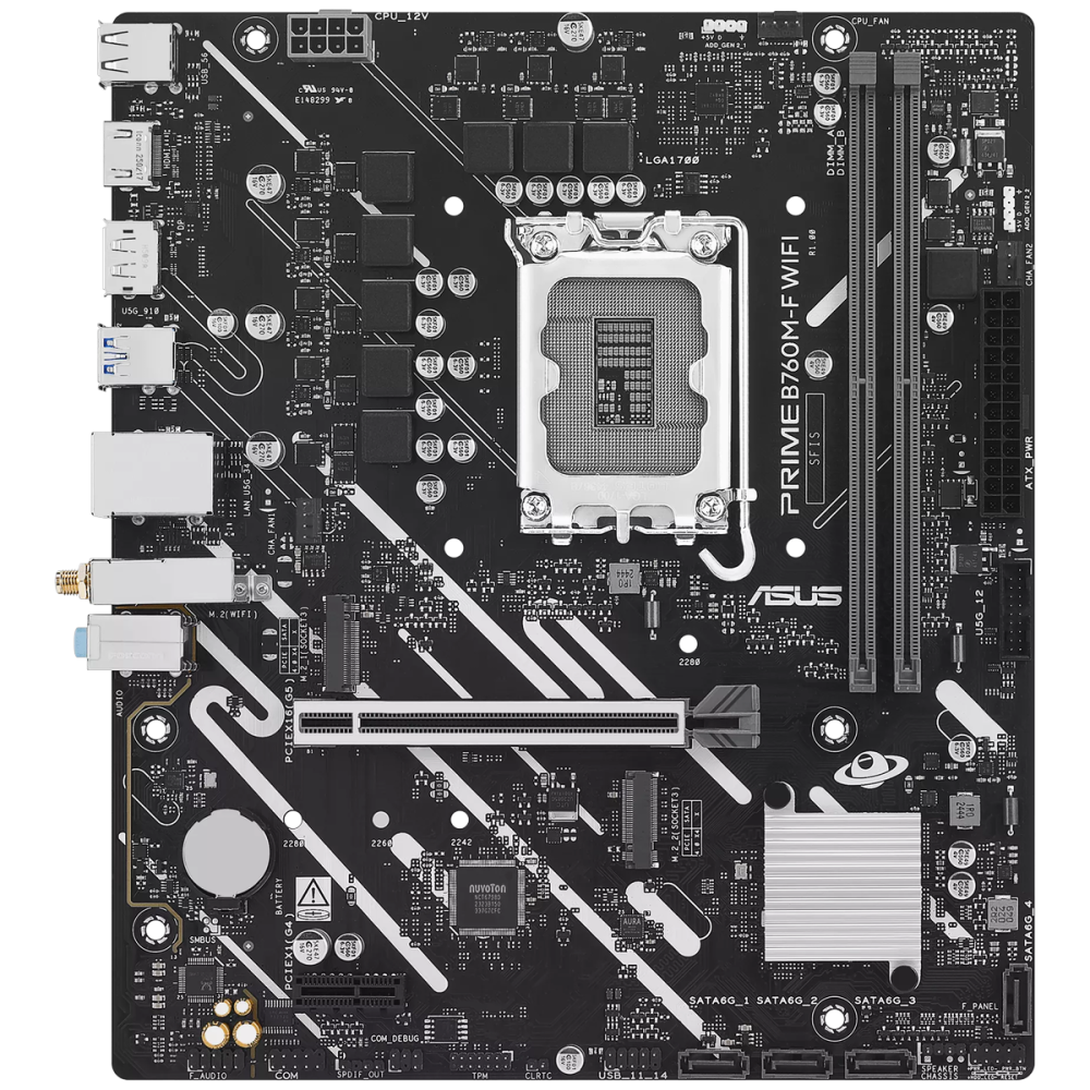 Материнская плата ASUS PRIME B760M-F WIFI (90MB1N00-M0EAY0) rev 11