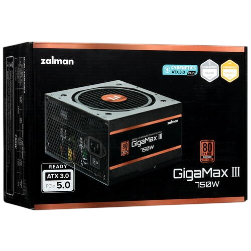 Блок питания Zalman 750W (ZM750-GV3) 16 Pin (PCIe 5.0 Connector Cable Details)