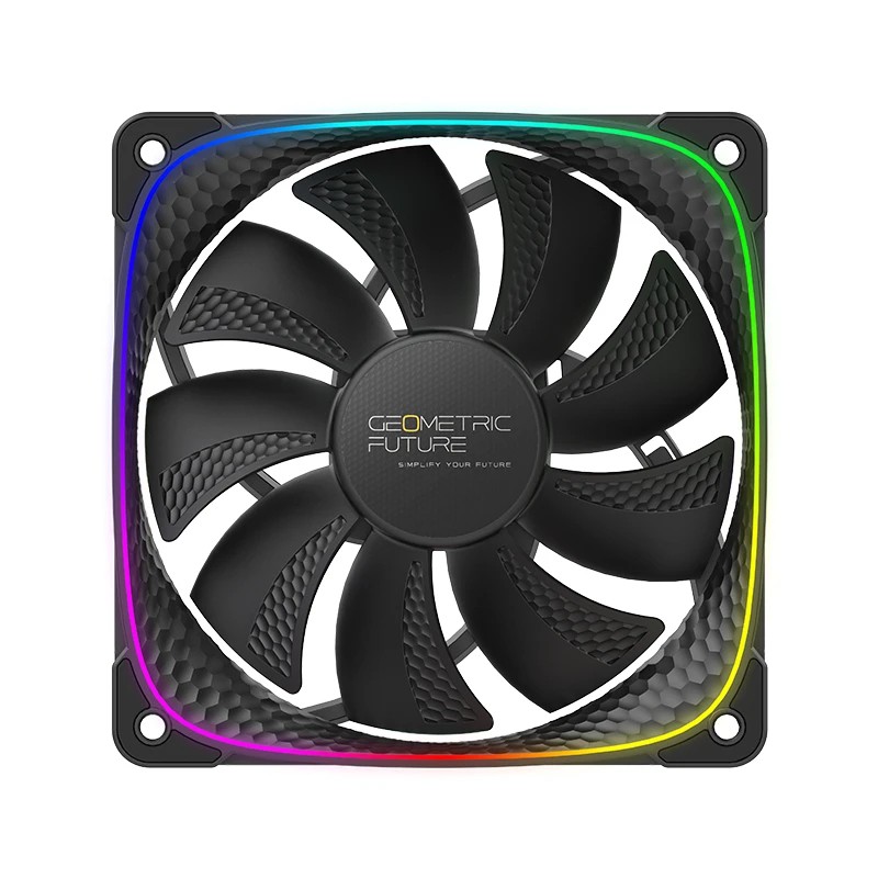 Вентилятор для корпуса Geometric Future Squama 2503RB 5V ARGB Reverse Black (1F2503R112001) (GF_SQM-2503RB-SP)