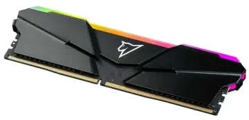 Оперативная память 16 Gb 3600 MHz NETAC SHADOW RGB Gray (NTSRD4P36DP-16E)