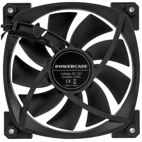 Вентилятор для корпуса Powercase (M55-12 ARGB) Black