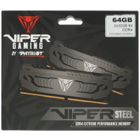 Оперативная память 64 Gb 3600 MHz PATRIOT VIPER STEEL (PVS464G360C8K)
