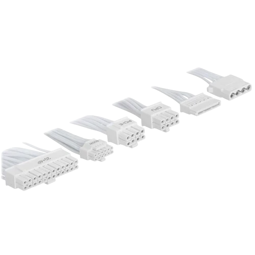 Блок питания Lian Li 850W SP850 White (G89.SP850W.01RU) 16 Pin (PCIe 5.0 Connector Cable Details)