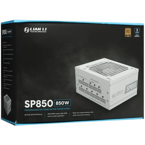 Блок питания Lian Li 850W SP850 White (G89.SP850W.01RU) 16 Pin (PCIe 5.0 Connector Cable Details)