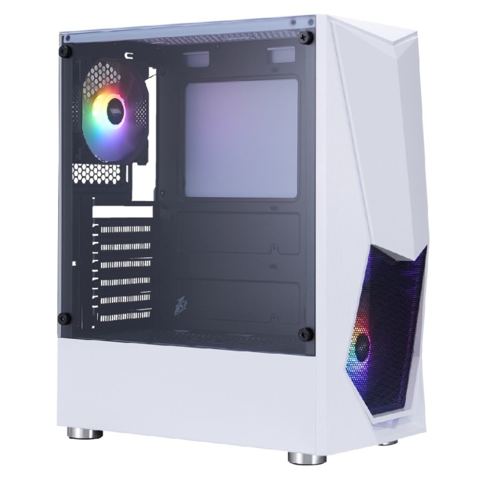 Компьютерный корпус 1STPLAYER DK DK-3 FRGB White (DK-3-WH-4F1)