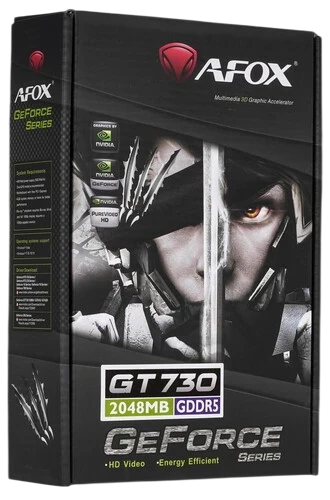 Видеокарта AFox (AF730-2048D5H5-V2) GeForce GT 730 2GB