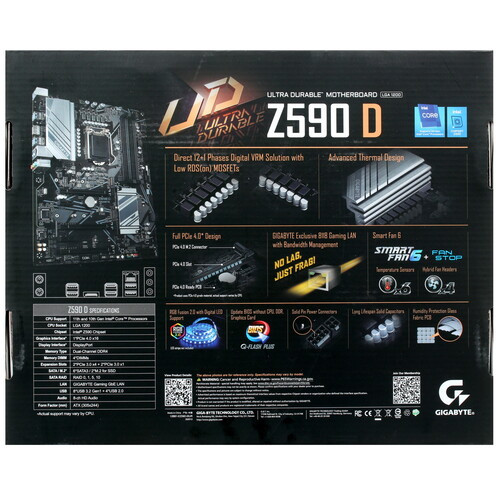 Материнская плата Gigabyte Z590 D