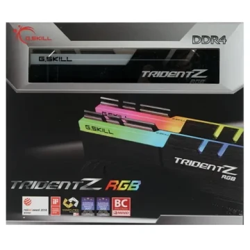 Оперативная память 16 Gb 4000 MHz G.Skill TRIDENT Z RGB (F4-4000C18D-16GTZR)