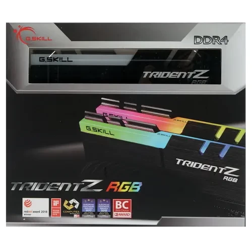 Оперативная память 16 Gb 4000 MHz G.Skill TRIDENT Z RGB (F4-4000C18D-16GTZR)