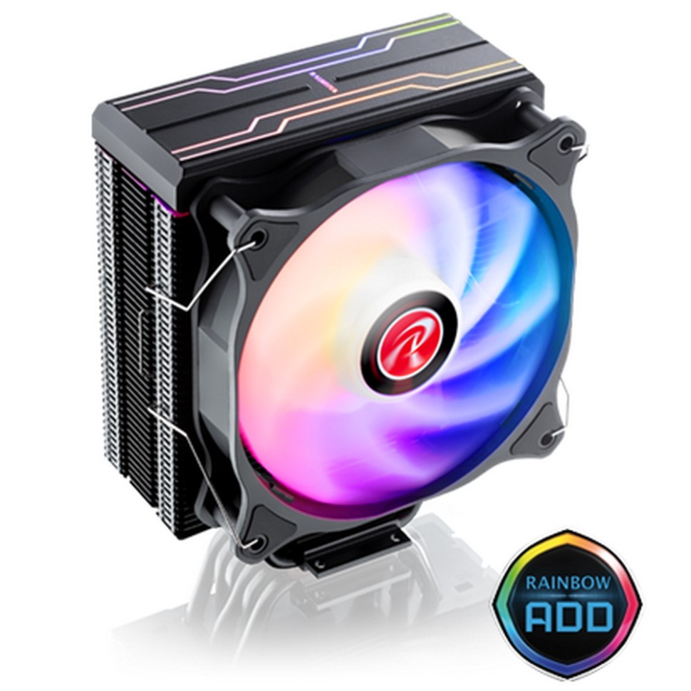 Кулер для процессора RAIJINTEK ELEOS 12 EVO RBW ARGB 0R10B00222 PWM