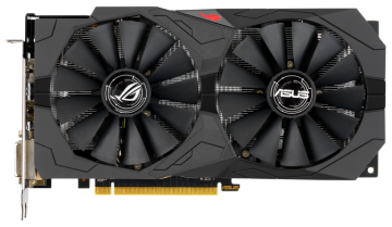 Видеокарта ASUS (ROG-STRIX-RX570-8G-GAMING) Radeon RX570 8GB ROG Strix