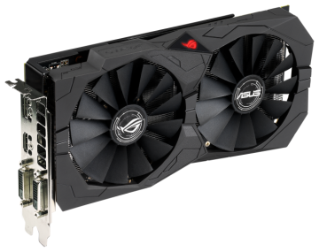 Видеокарта ASUS (ROG-STRIX-RX570-8G-GAMING) Radeon RX570 8GB ROG Strix