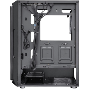 Компьютерный корпус 1STPLAYER FIREBASE XF ARGB Black (XF-BK-4F7)