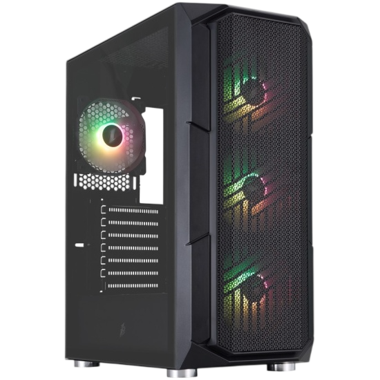 Компьютерный корпус 1STPLAYER FIREBASE XF ARGB Black (XF-BK-4F7)