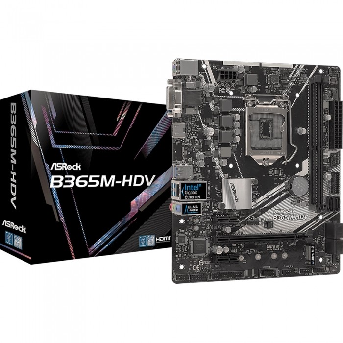 Материнская плата ASRock B365M-HDV