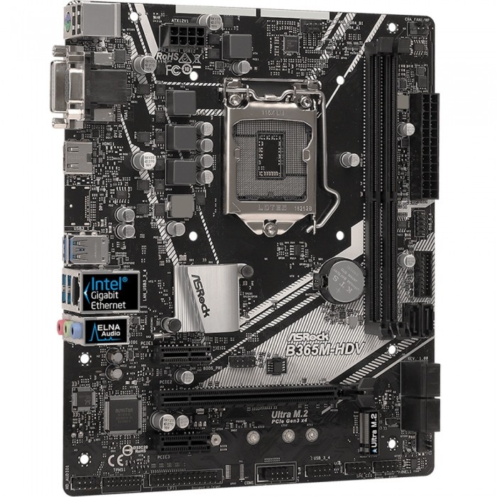 Материнская плата ASRock B365M-HDV