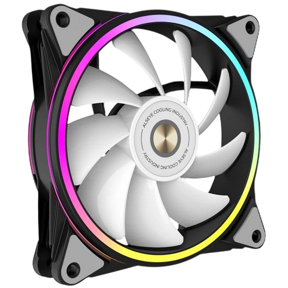 Вентилятор для корпуса ALSEYE HALO PRO B-R ARGB Black (AS.04.02.0080)