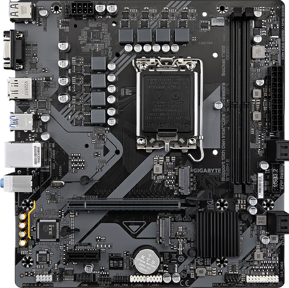 Материнская плата Gigabyte B760M E