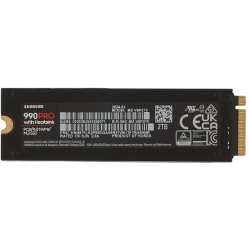 Твердотельный накопитель Samsung 2000 Gb 990 PRO (MZ-V9P2T0GW)