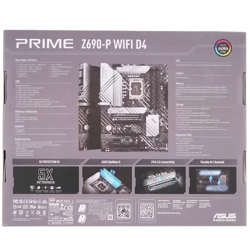 Материнская плата ASUS PRIME Z690-P WIFI D4