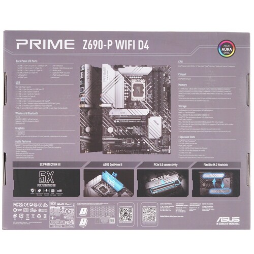 Материнская плата ASUS PRIME Z690-P WIFI D4