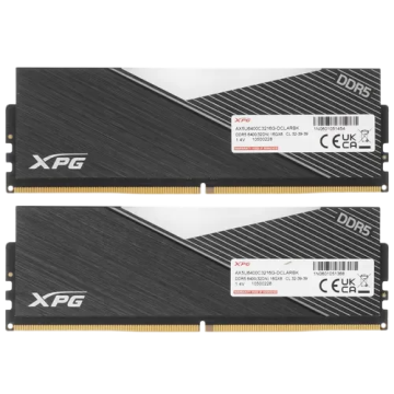 Оперативная память 32 Gb 6400 MHz ADATA XPG LANCER RGB (AX5U6400C3216G-DCLARBK)
