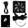 Блок питания 1STPLAYER 600W DK PREMIUM Black (PS-600AX)